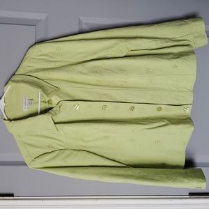 Jacket Christopher & Banks size xl. Lime green.
